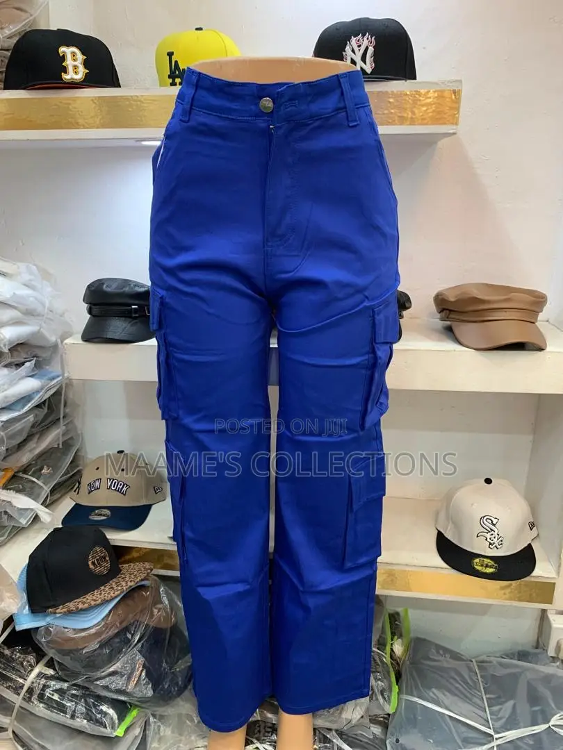 Designer Ladies Cargo Jeans