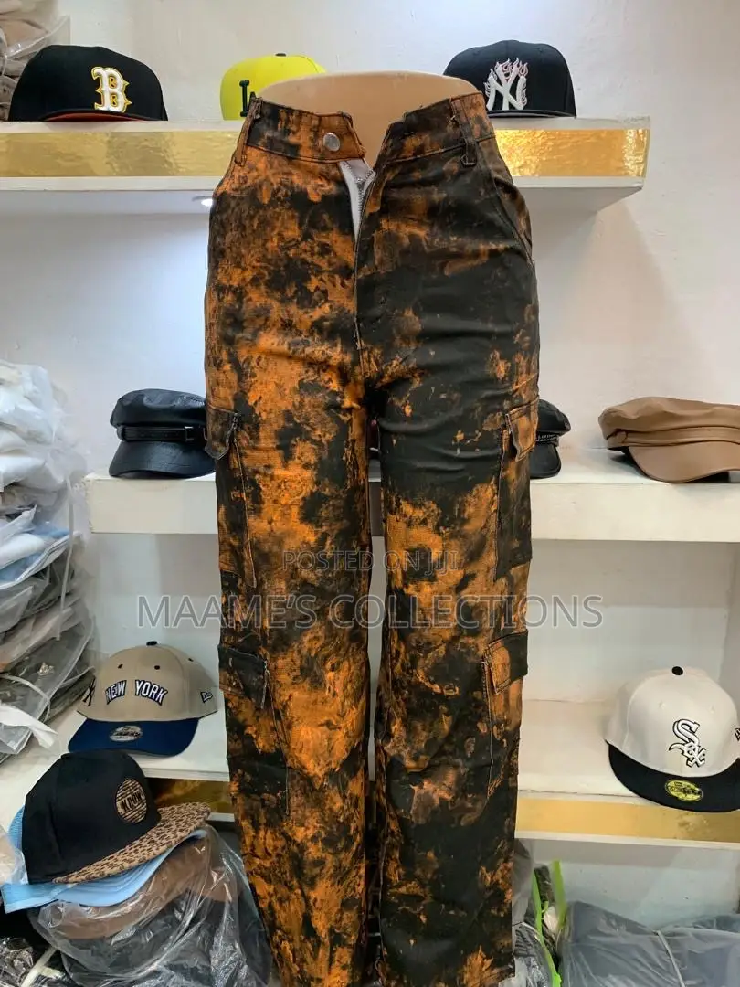 Designer Ladies Cargo Jeans
