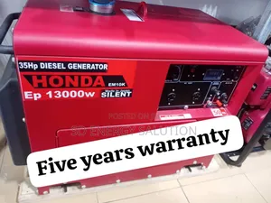 Efficient Power 10kva 13000watt Diesel Honda Generator