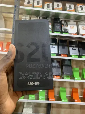 New Samsung Galaxy S20+ 5G 128 GB Black