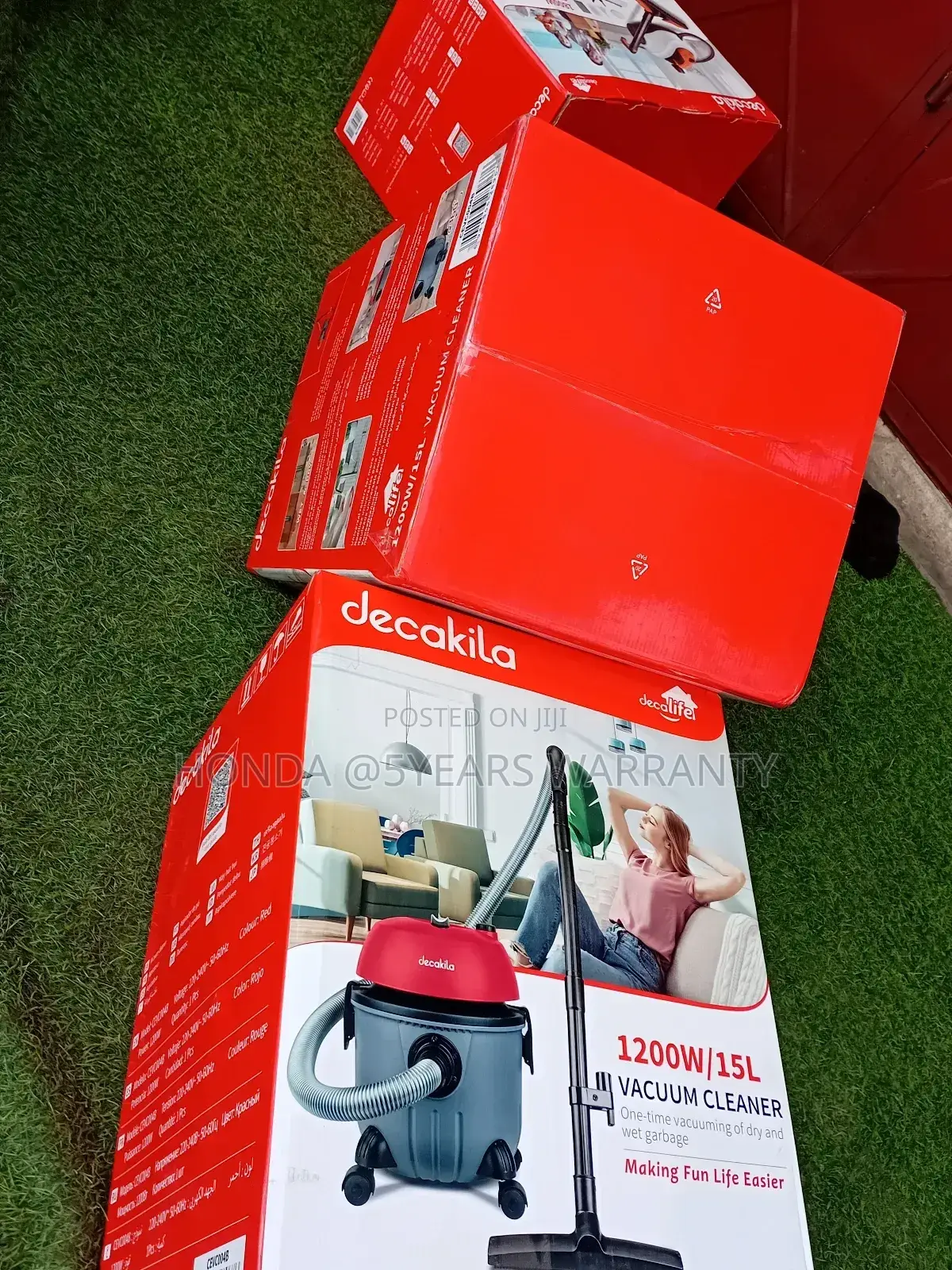 Uneffusive Decakila 1200w Vacuum Cleaner 15l