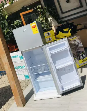 Super Fast Nas-13fl Doubledoor Topfreezer 136 Liters Fridge