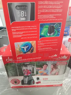 Brisk Cordless Decakila 16v Stand Blender Machine