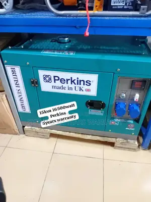 Real and Correct Perkins Generator 15kva 16500watt Diesel