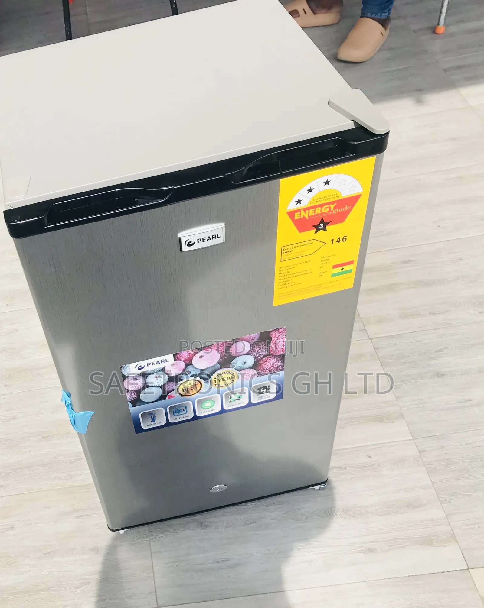 Super Fast Singledoor Pearl Tabletop 80l Topfreezer Fridge