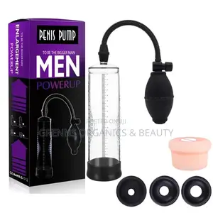 Penis Enlargement Pump With Vigina Sleeves Pressure Ball