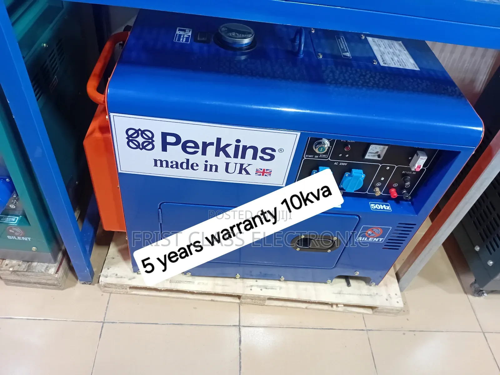 Air Coolants 1pkva Silent Diesel Generator