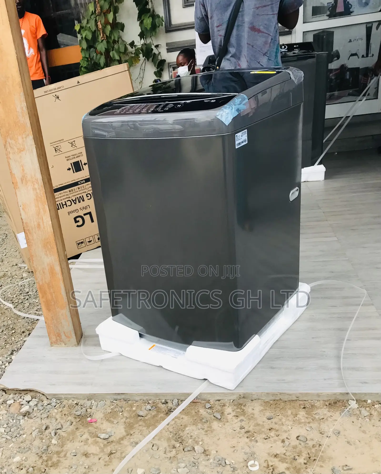 Inverter Smart Fullauto Lg 16kg Fast Reliable Topload Washer