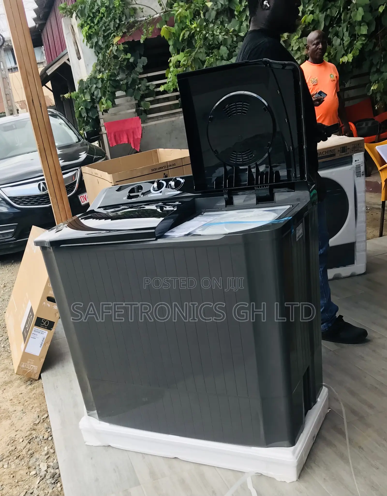 Lg Smart 18kg Topload Semiauto Fast Washingmachine