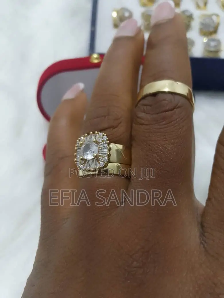 Quality Gold Dust Ring Set Avialable for Cool Price