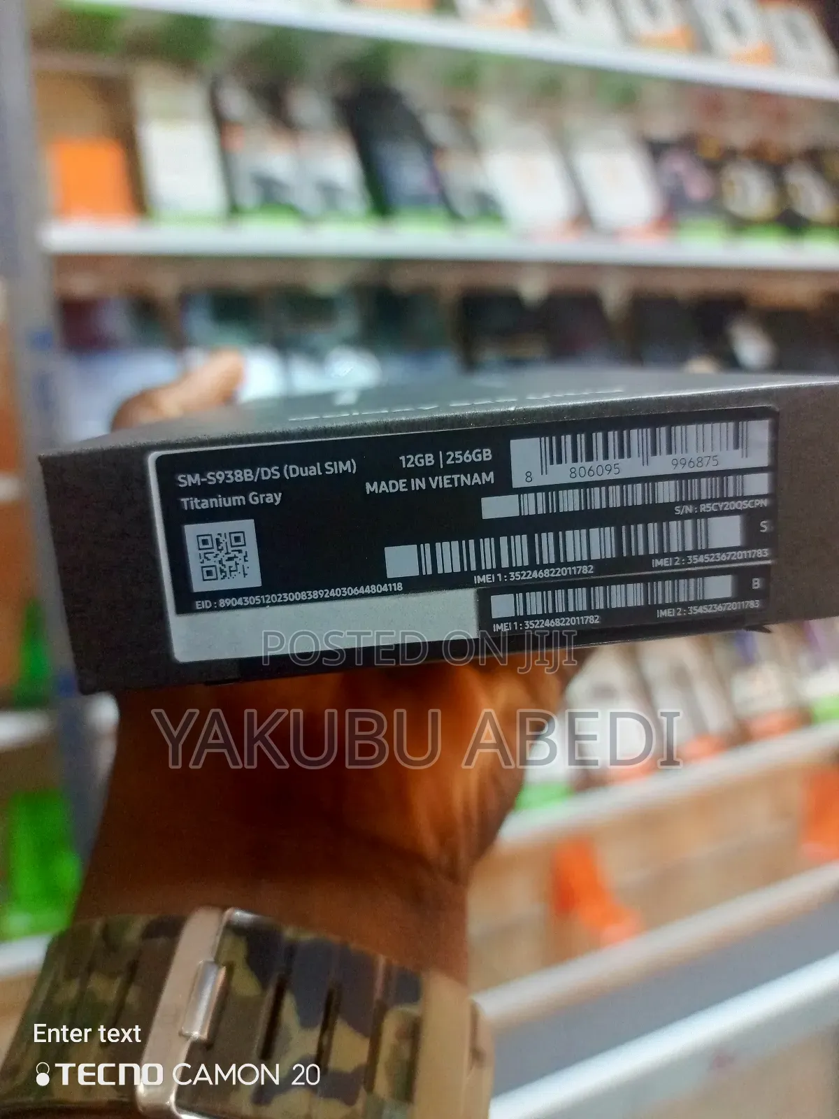New Samsung Galaxy S25 Ultra 256 GB Black