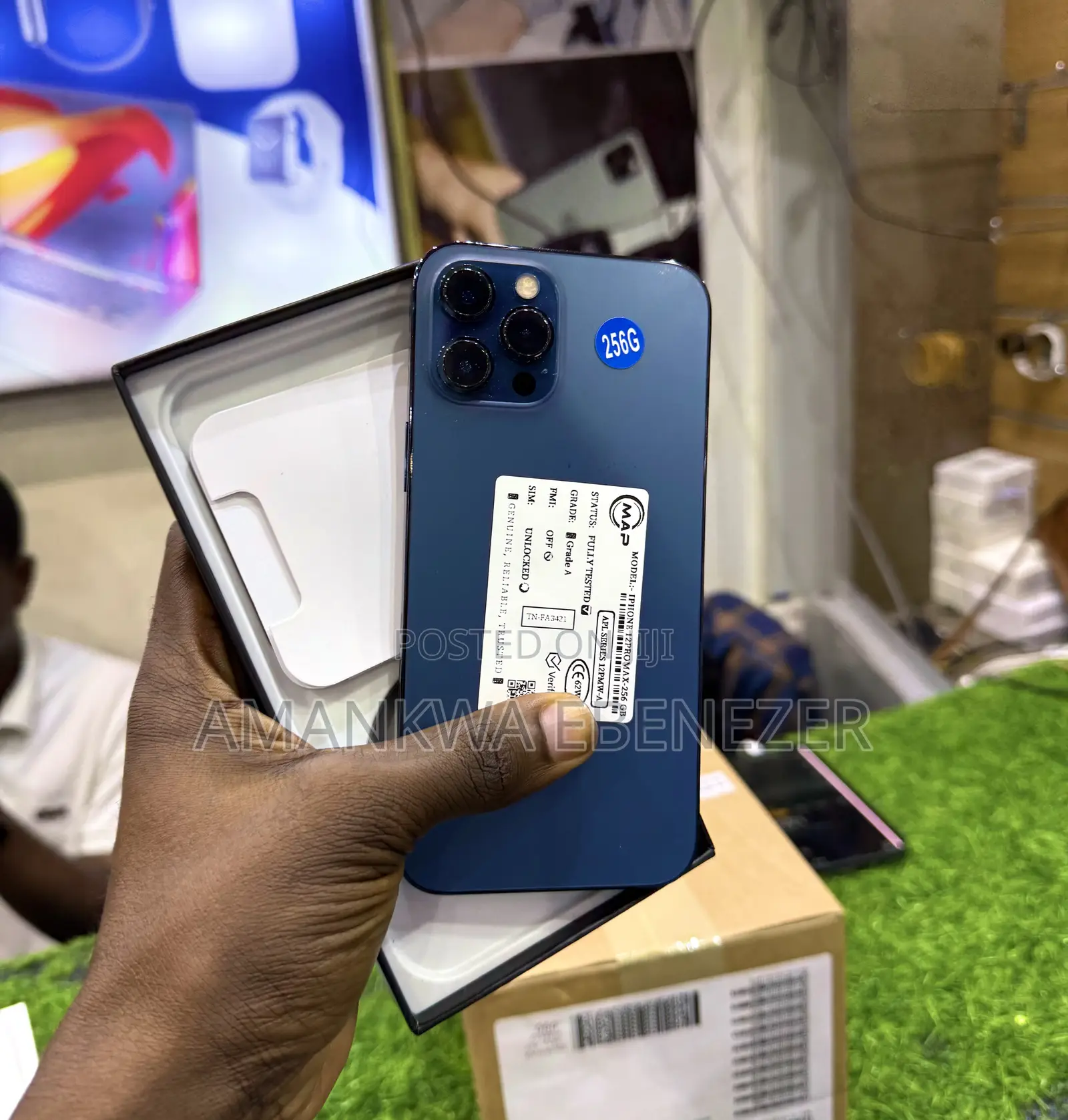 New Apple iPhone 12 Pro Max 128 GB Blue