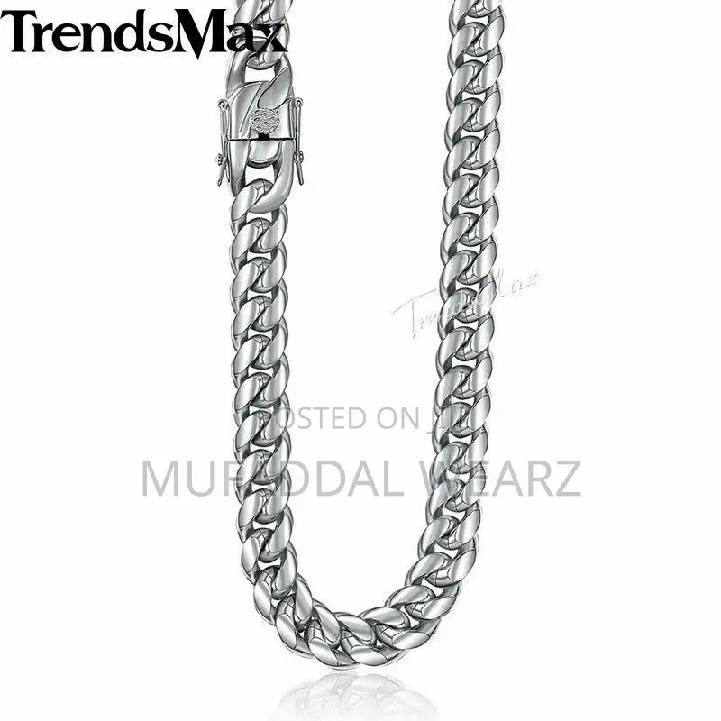 Yellow Heavy Solid Cuban Link Chain Bracelet