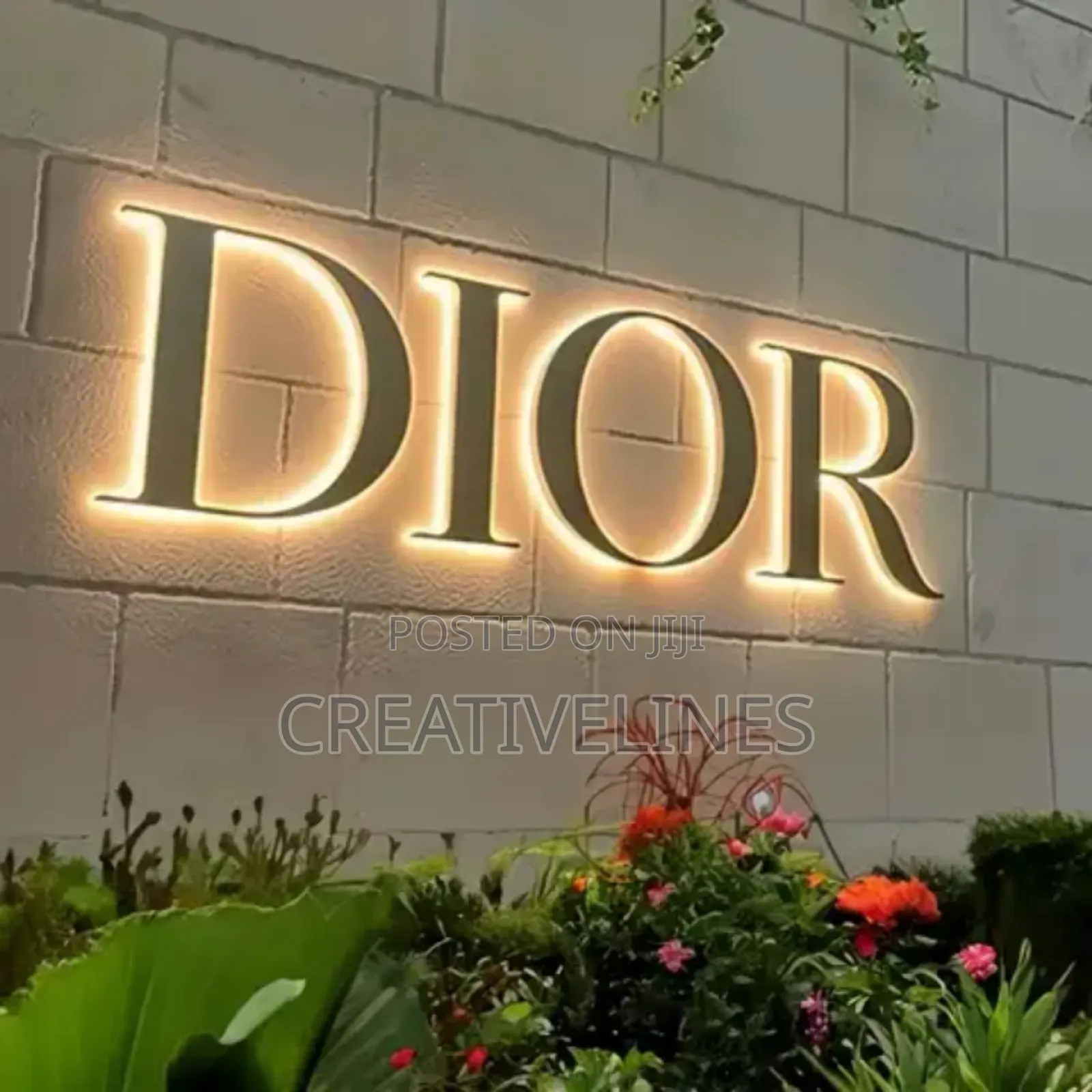 Lighting Letters Signage