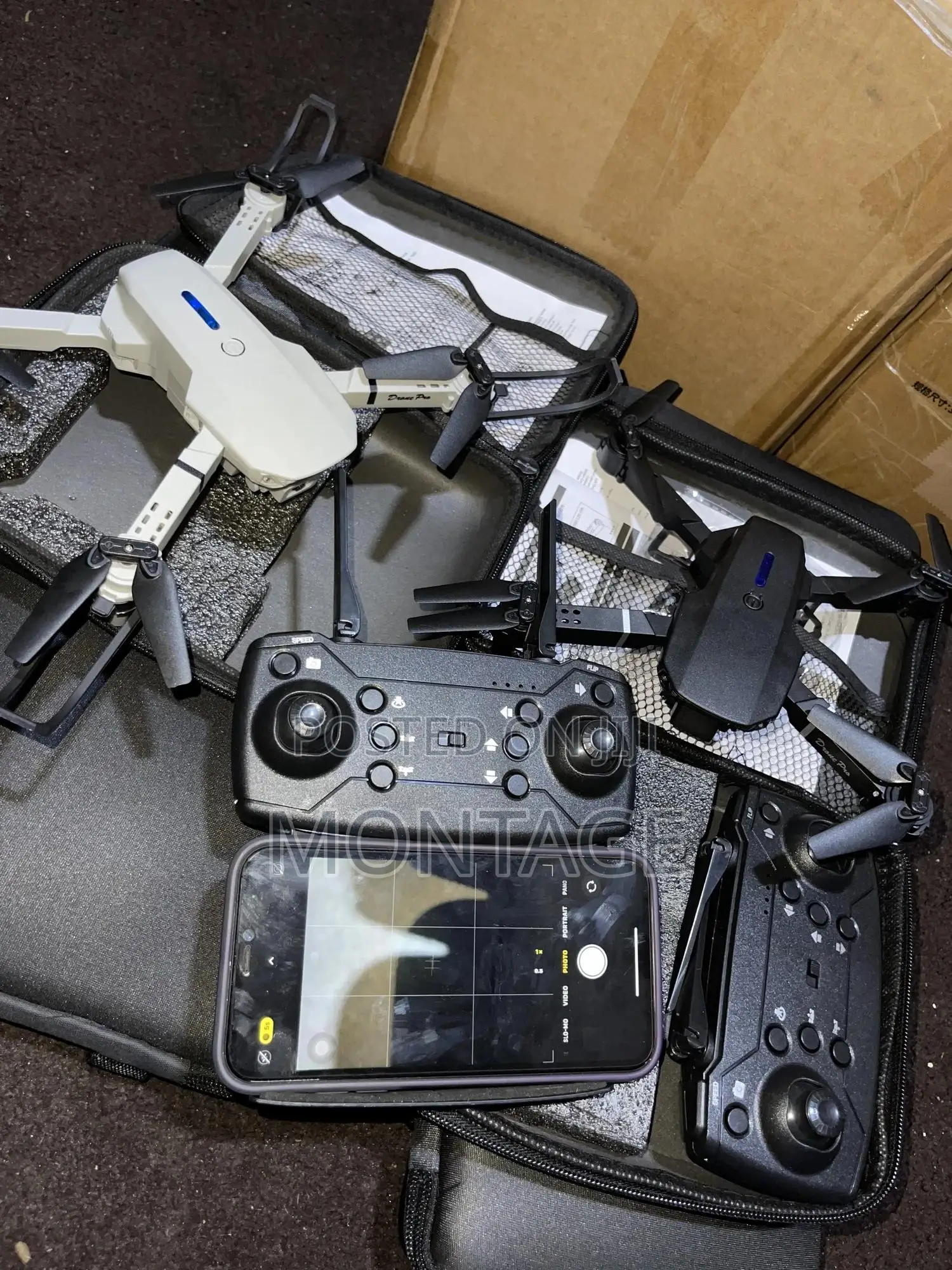 Drones With 150m Range Black and Grey