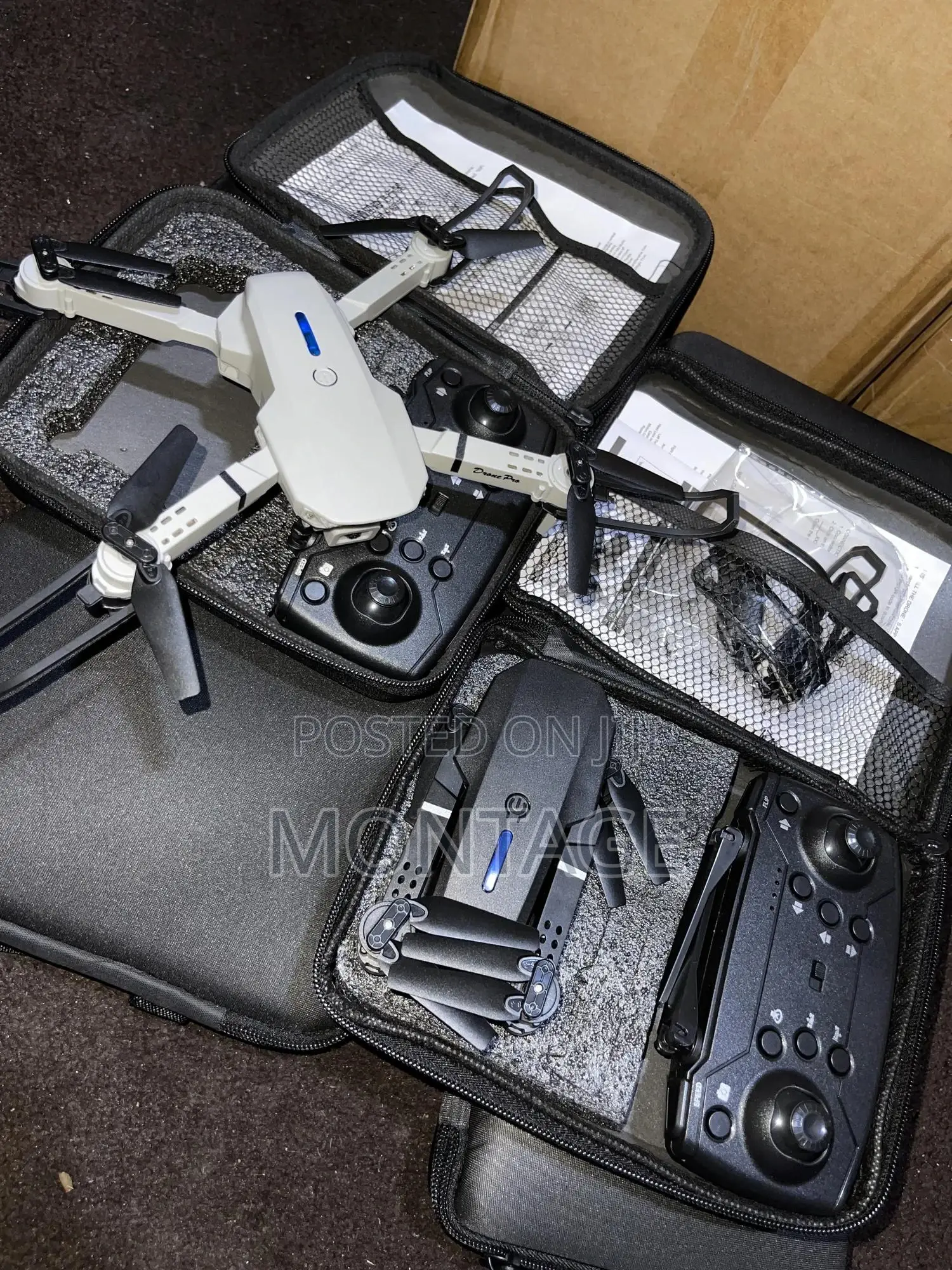 Drones With 150m Range Black and Grey