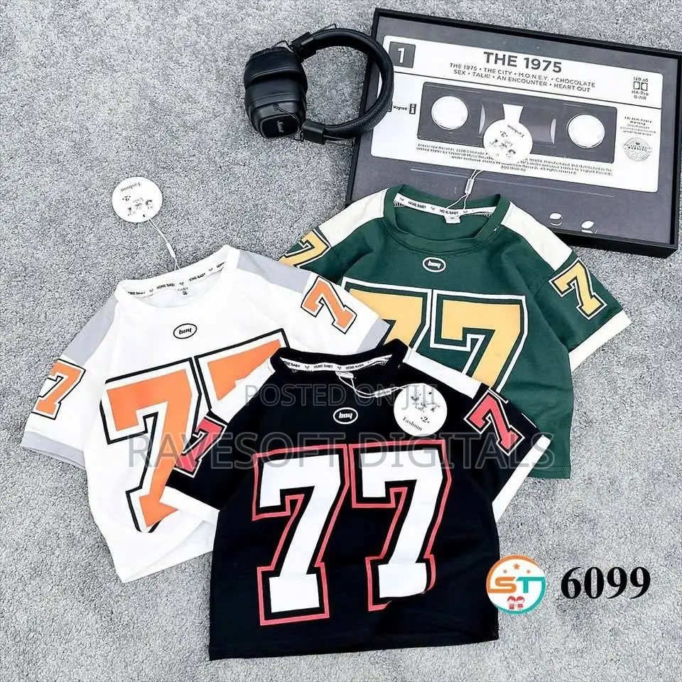 Unisex Kids Cotton Jerseys