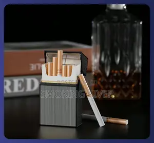 2in1 Rechargeable Cigarettes Case and Lighter