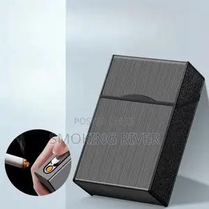 2in1 Rechargeable Cigarettes Case and Lighter