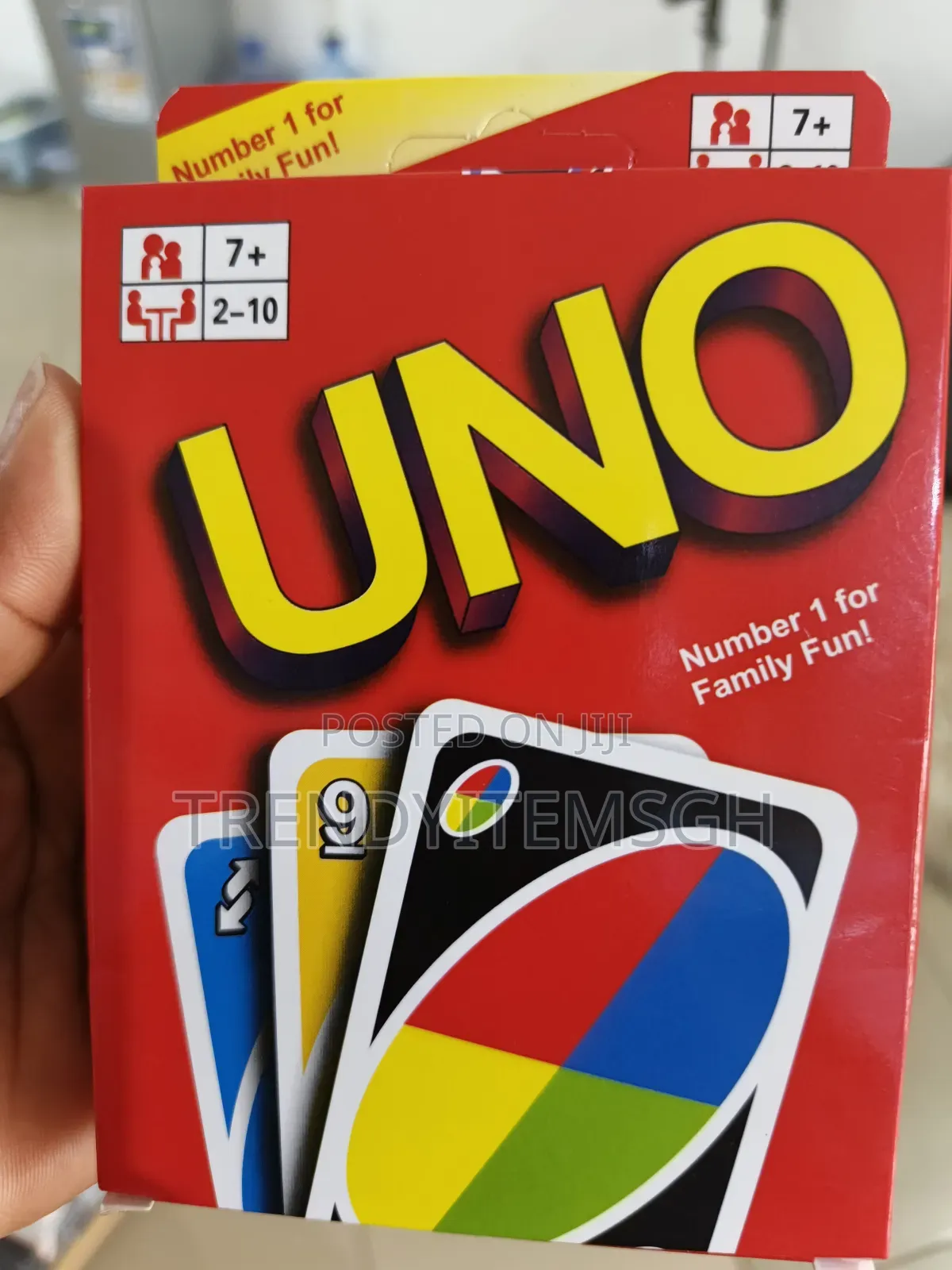 Uno Card Family Fun Game