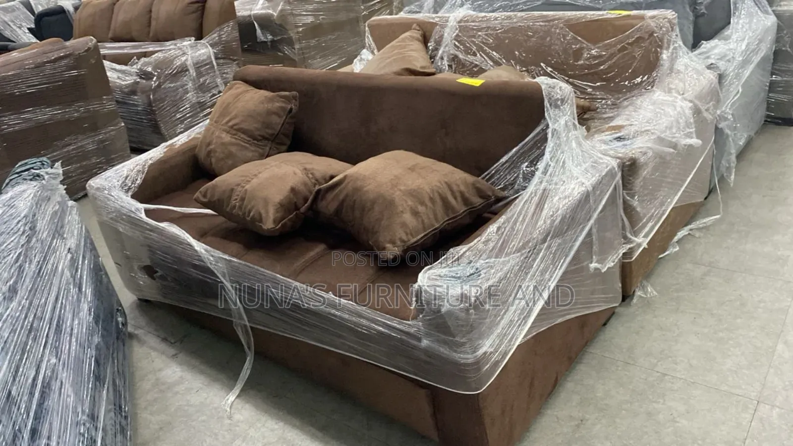 Brown Sofa 3 in 1