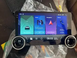 Multimedia  Double Knob Android Universal Carplay Stereo