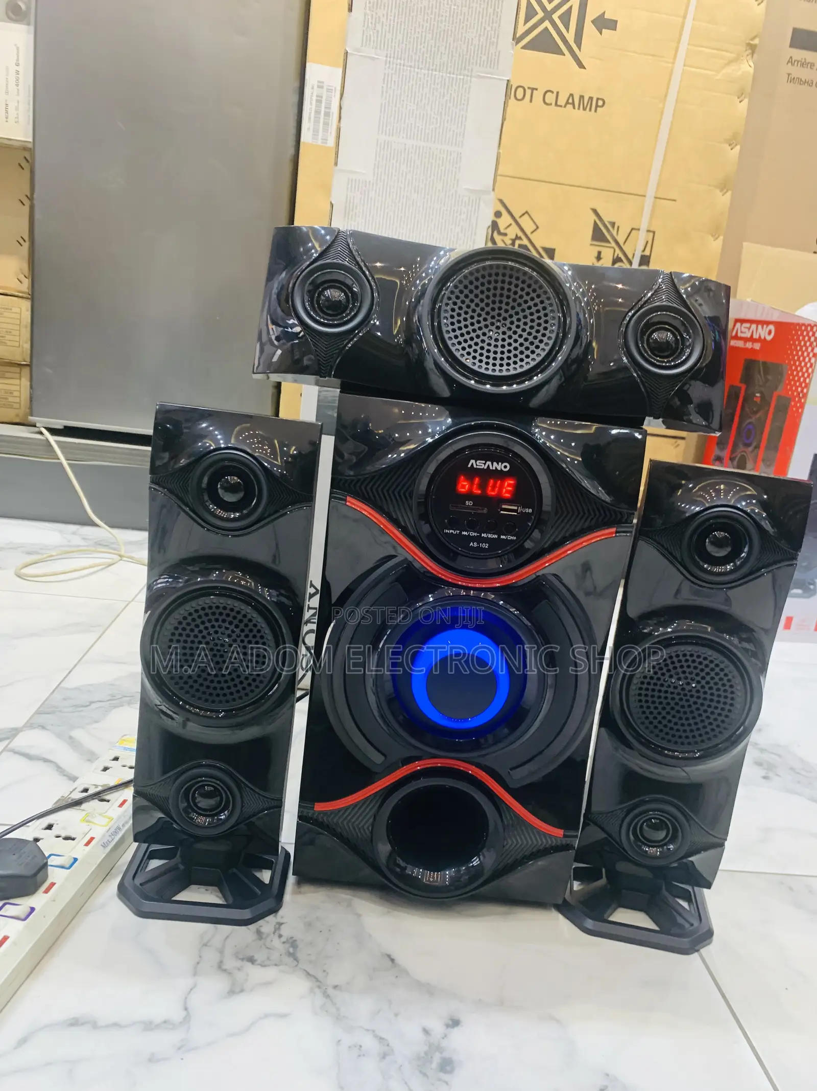 Asano Bluetooth Speaker With Sub Woofer