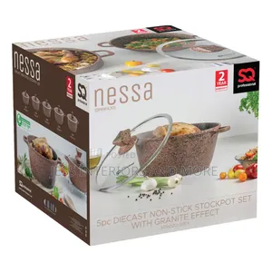 Sq Professional Die-Cast Aluminium Stockpot Set