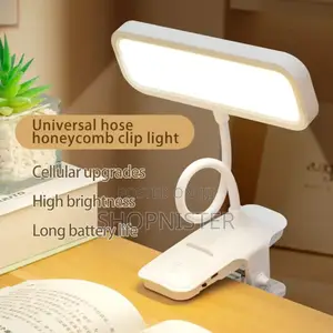 Led Clip Table Lamp Protection Charging Reading Light