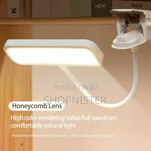 Led Clip Table Lamp Protection Charging Reading Light