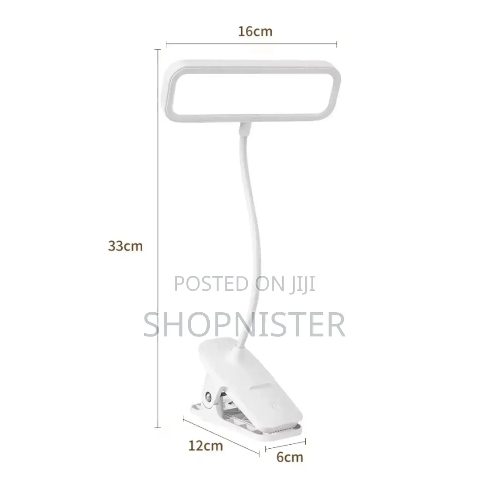 Led Clip Table Lamp Protection Charging Reading Light