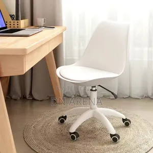 Nordic Swivel Desk Chair Available in Black White Colours