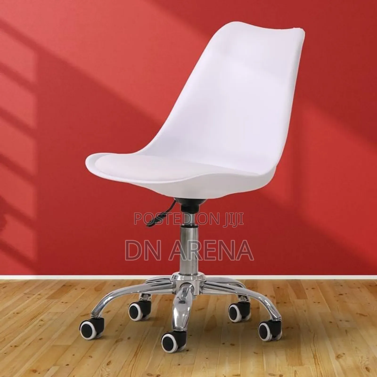 Nordic Swivel Desk Chair Available in Black White Colours