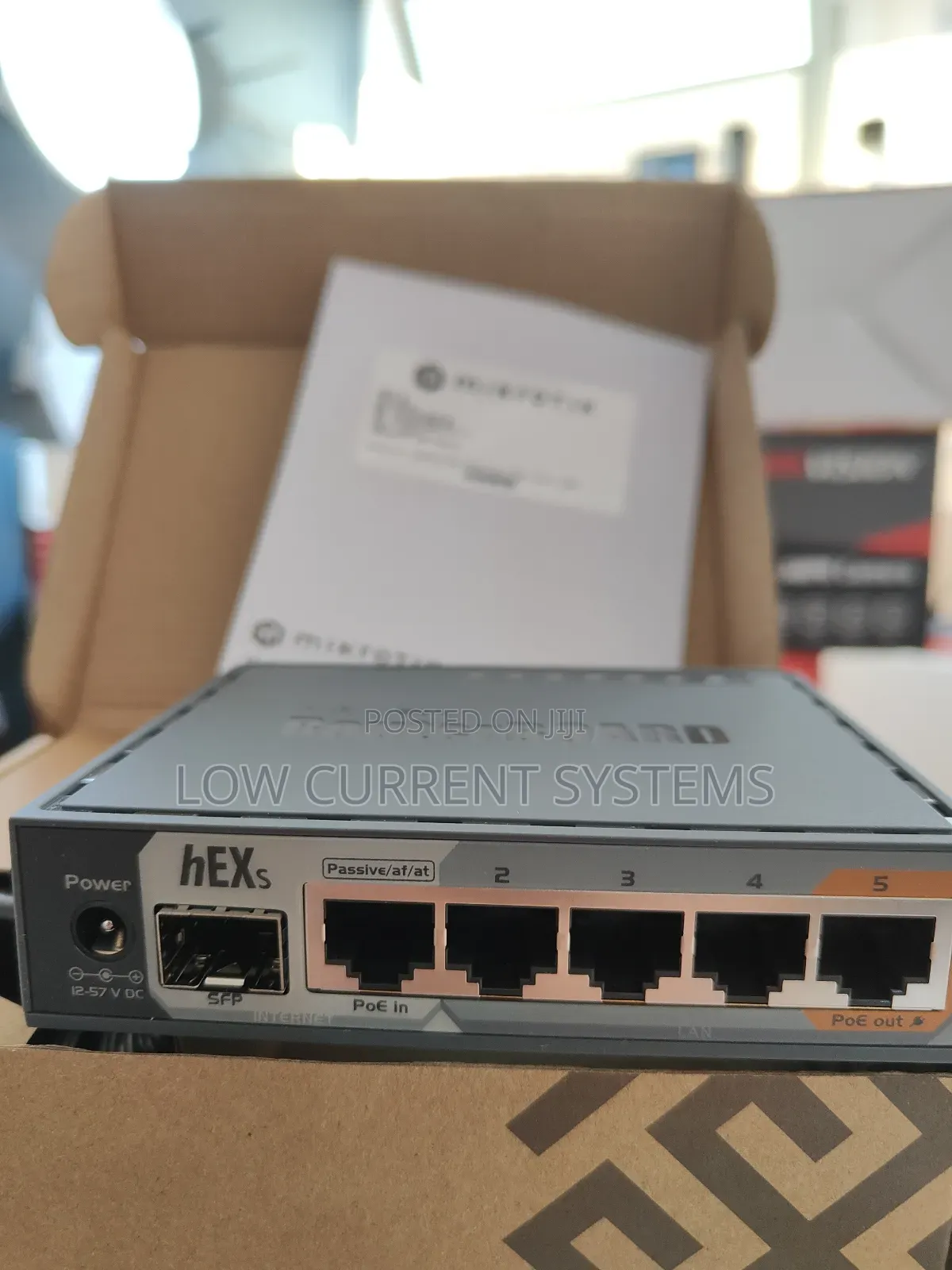 Mikrotik Hex S Gigabit Ethernet Router,Rb760igs Network