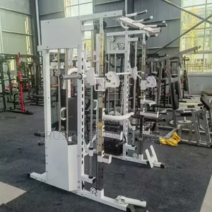 Smith Machine With 100kg Olympic Weight Plates
