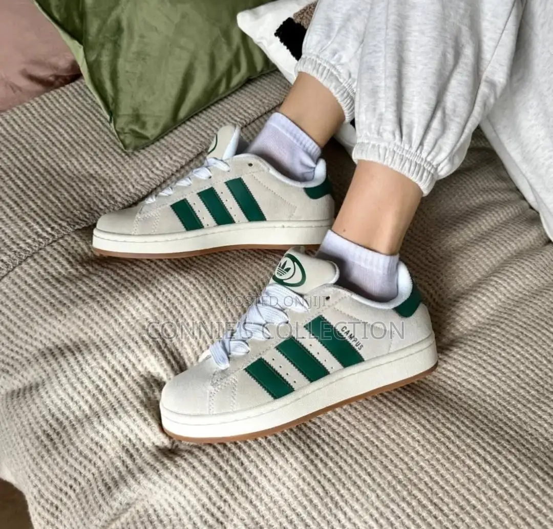 Adidas Campus 00s Off-White and Green