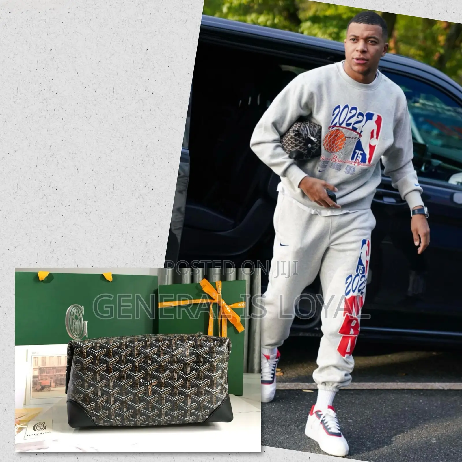 Goyard 25 Bowling Bag / Armpit Bag