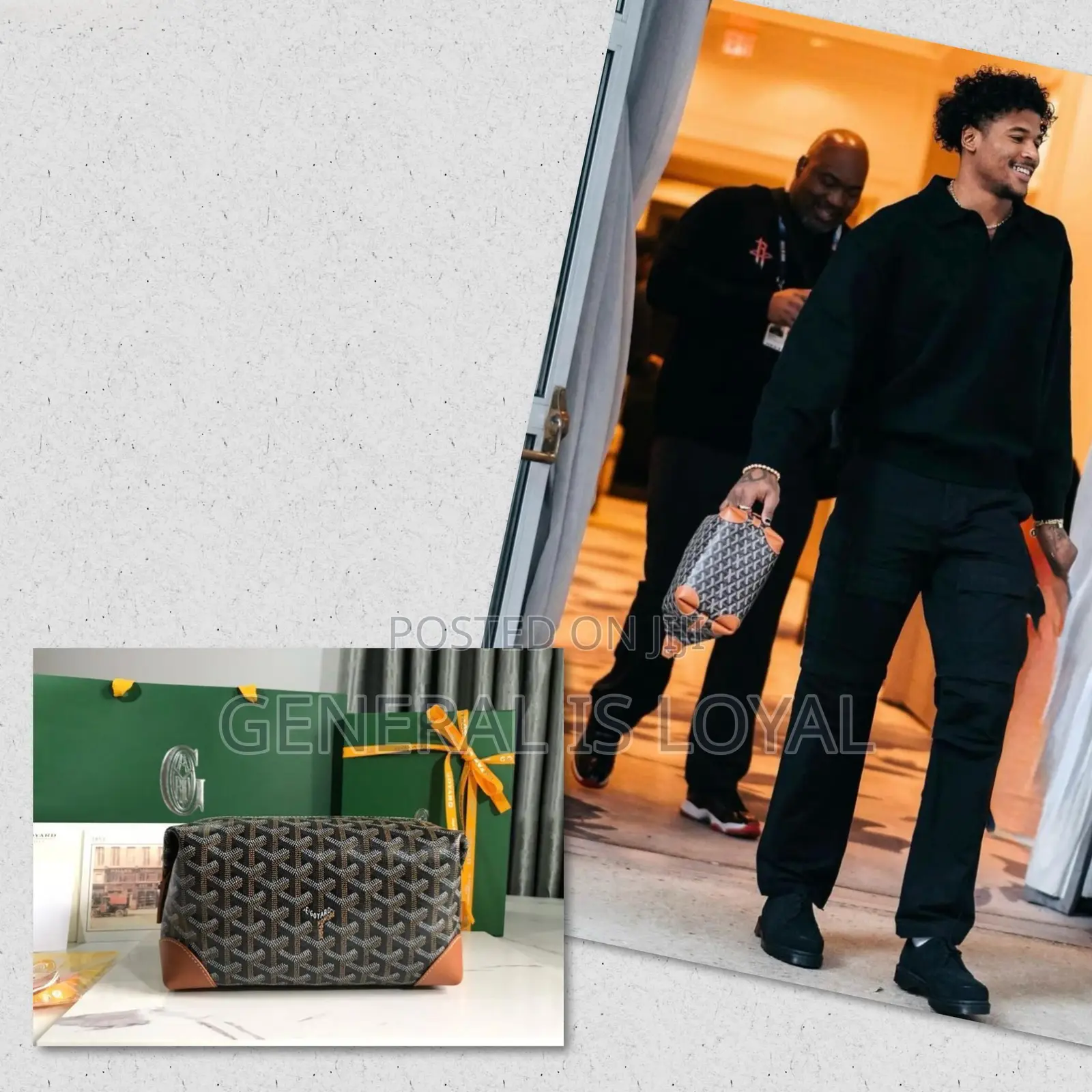 Goyard 25 Bowling Bag / Armpit Bag