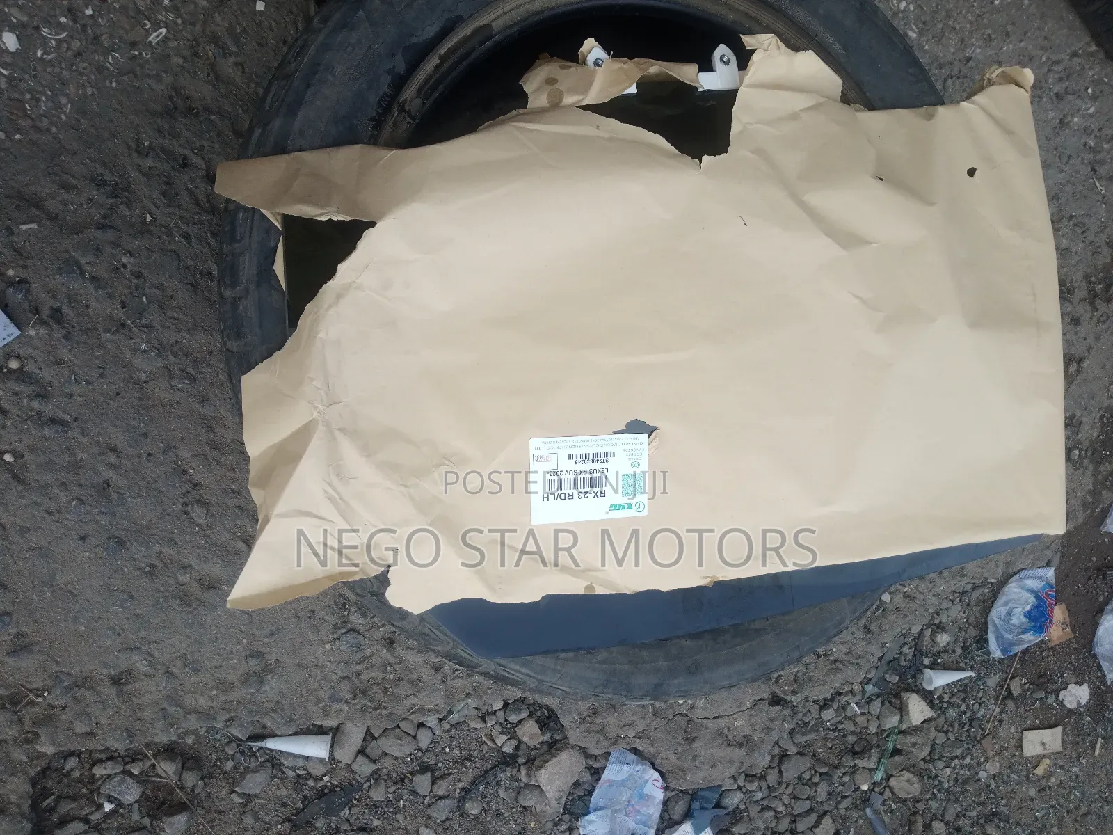Lexus Rx 350 2023 Back Door Glass Tinted
