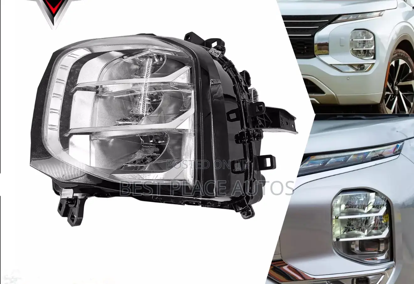 Mitsubishi Outlander 2022-24 Lower Headlight