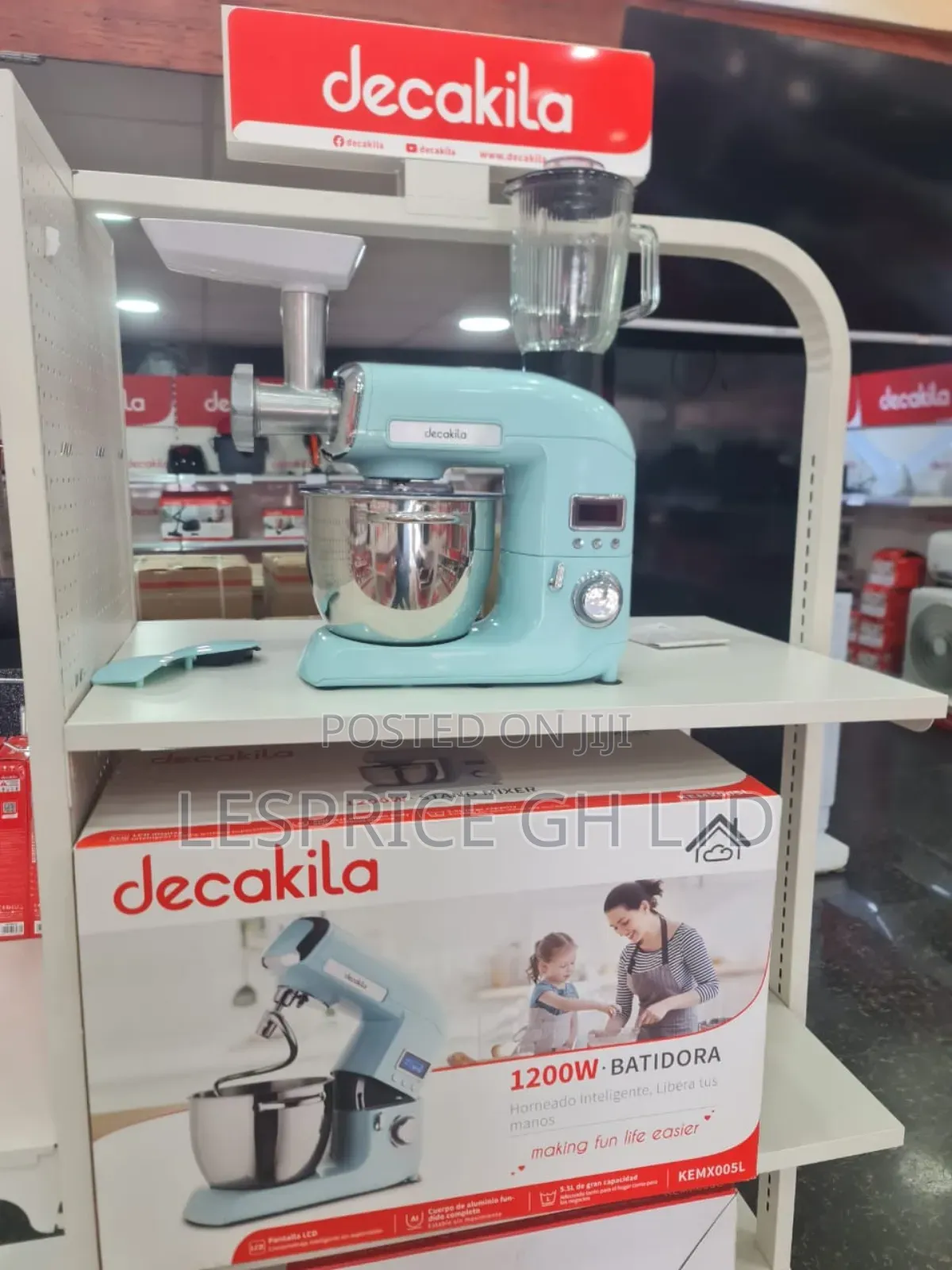 Decakila 5.5 Heavy Duty Mixer: Bakes All