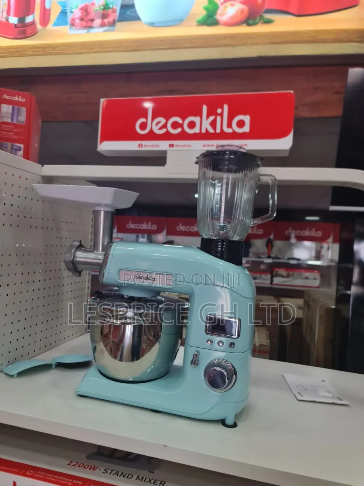 Reliable Power With Decakila 5.5l Stand Mixer