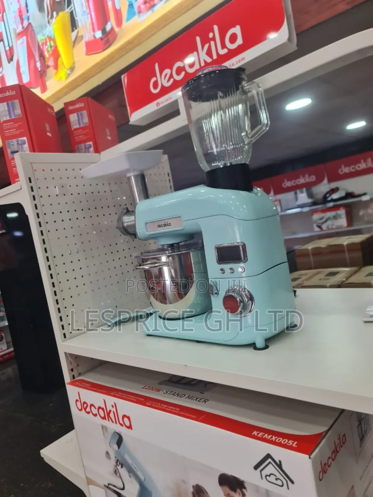 Decakila 1200w Stand Mixer Kitchen Machine Available