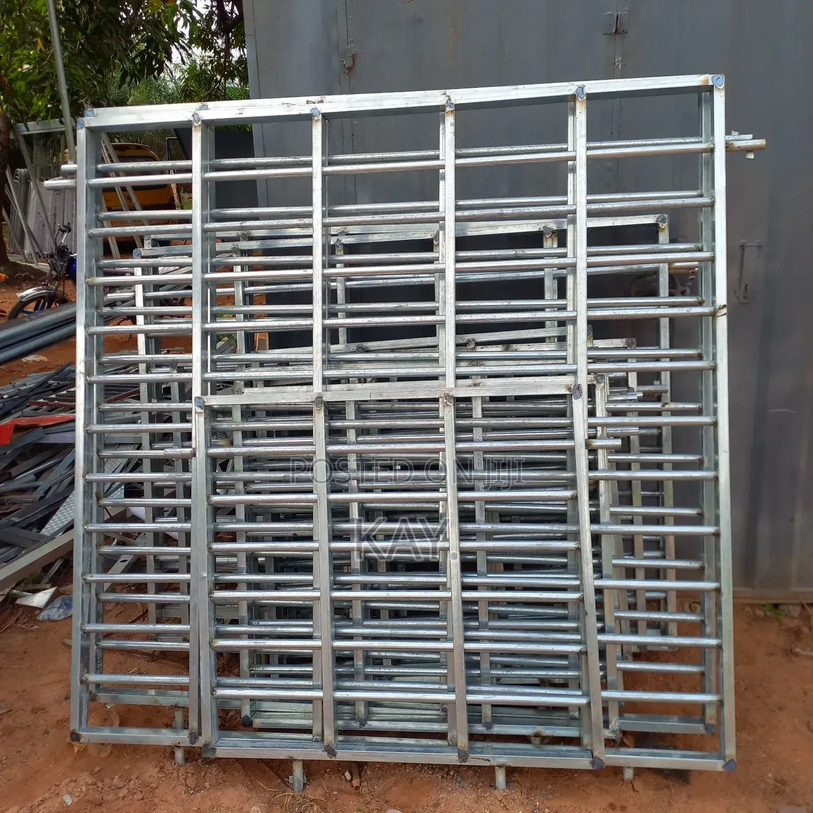 Metal Window Burglar Proofs | Galvanized Steel Security Grilles