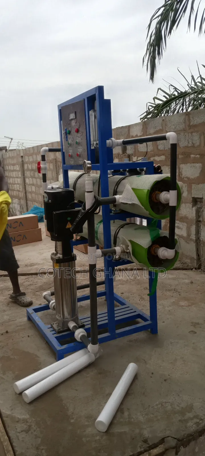 Sarkomono / Tema Borehole Water Treatment System