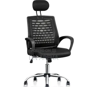 Swivel Chair With Headrest