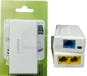 Poe Extender 1 in 2 Out 250m for Poe Switch