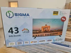 43" Sigma Tv- Clear Picture// Sharp Sound