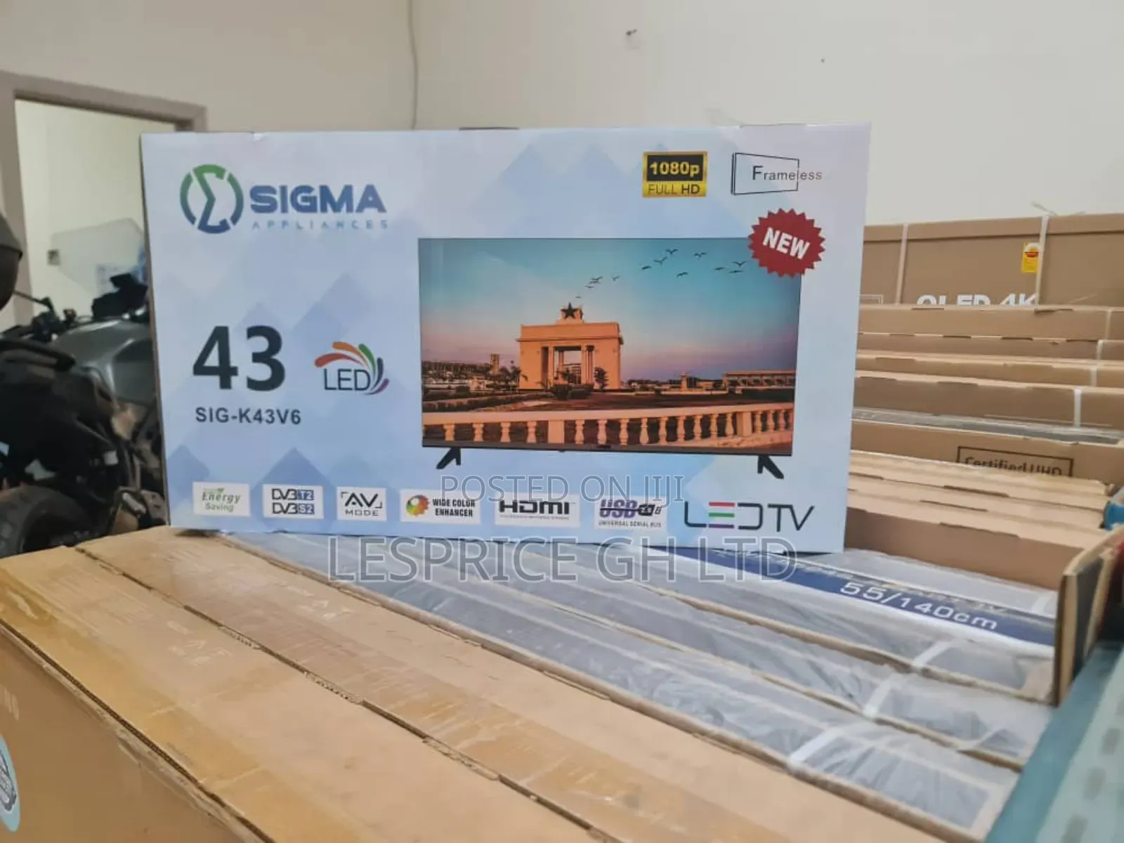 Hd Picture - Sigma 43" Digital Led Tv-