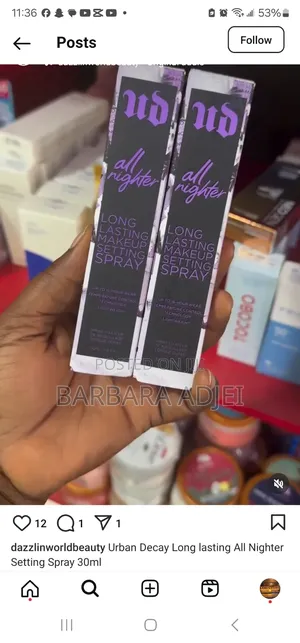 Urban Decay All Nighter Waterproof Makeup Setting Spray
